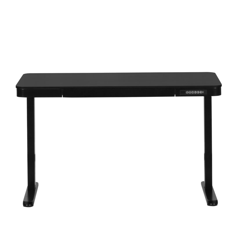 CR-118 E 150/70 Carmen Ергономично бюро с електрическо регулиране на височината - черен